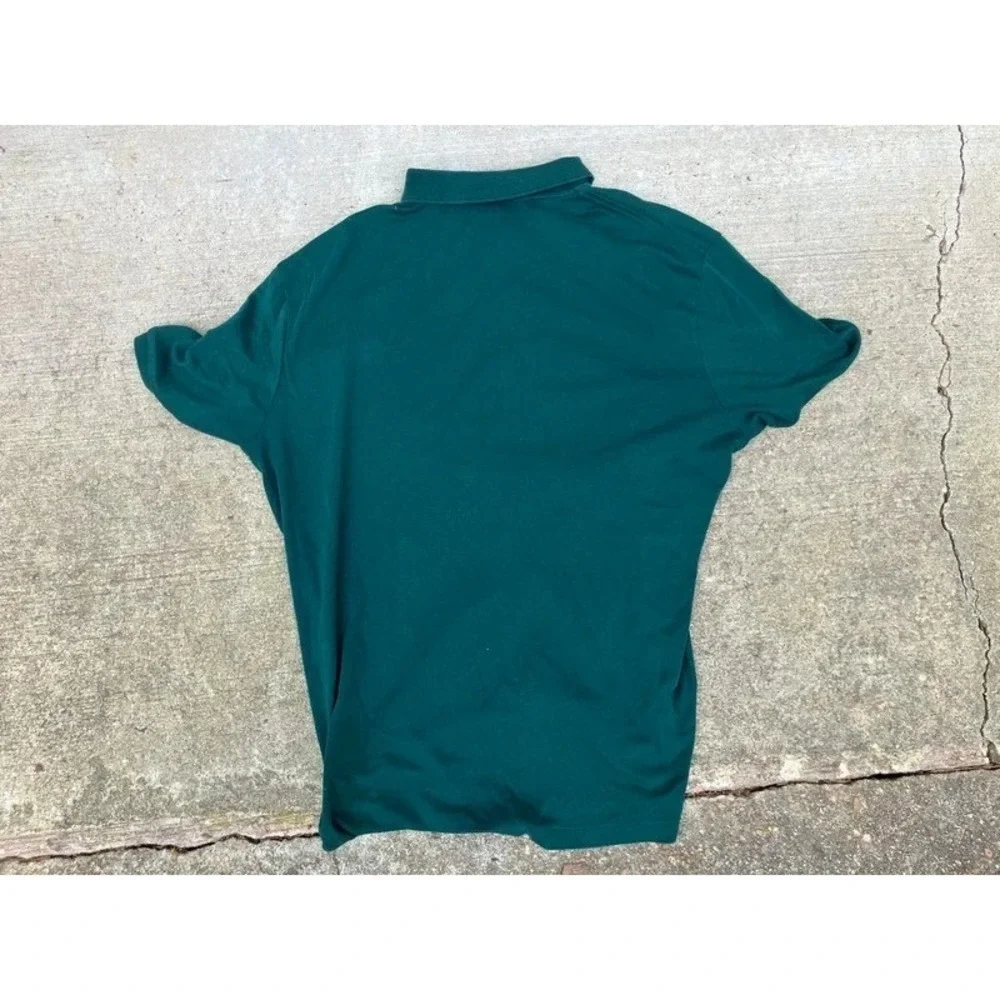 Polo Ralph Lauren Men's Classic Fit Solid Green Polo Short Sleeve Logo Size L